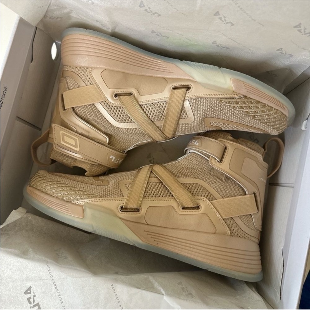 APL Super Future High-Top Sneakers CHAMPAGNE